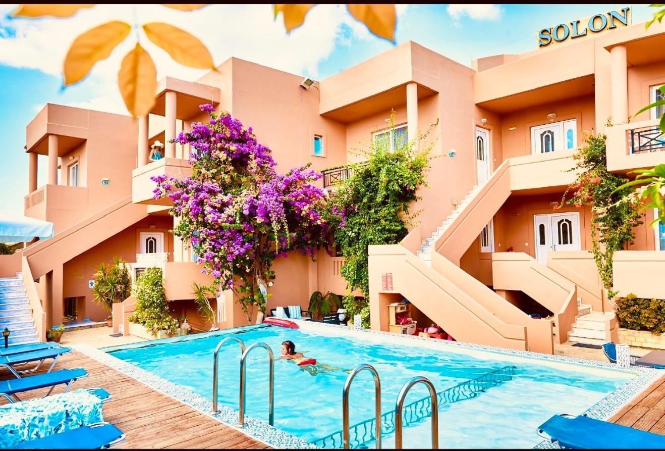 Solon Apartments Máleme Ngoại thất bức ảnh